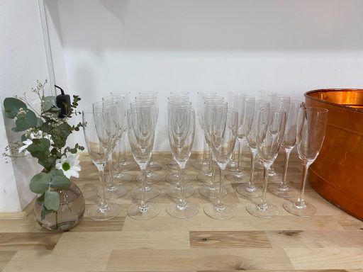 Detalle de copas en evento privado