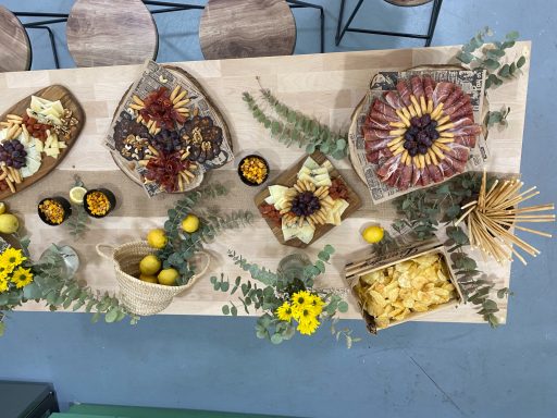 Montaje íntimo para evento privado