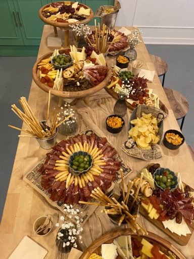 Aperitivo de bienvenida