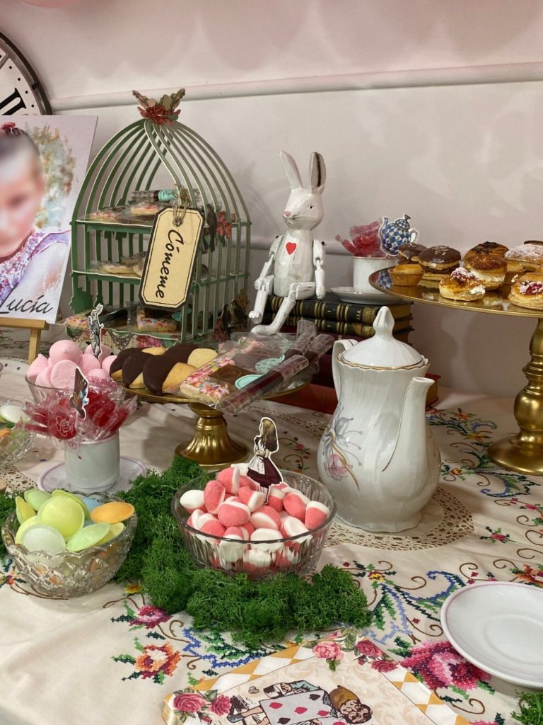 Candy bar personalizado para comunión en GDM