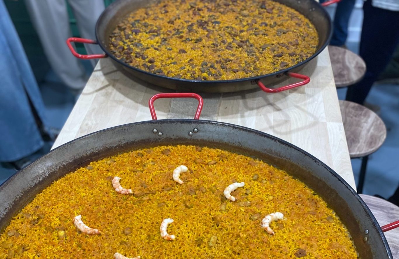 Menú cerrado con arroz en Valencia
