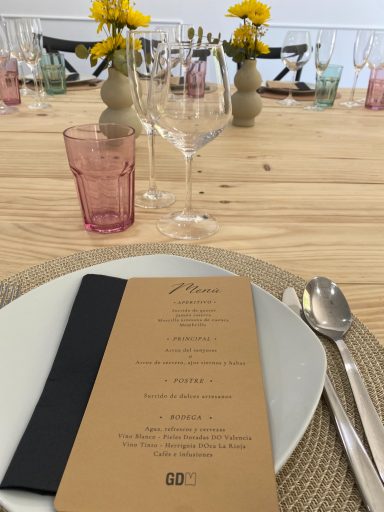 Elementos decorativos para evento personalizado