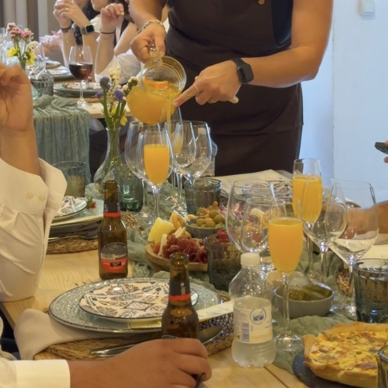 Servicio de camareros durante celebración privada