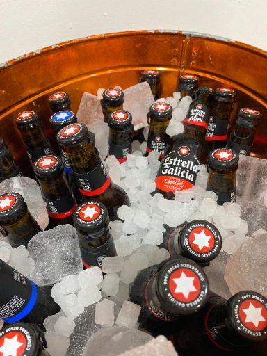 Corner de quintos para eventos