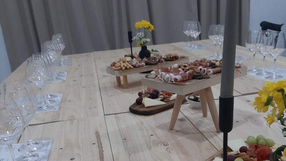 Montaje personalizado para catas de vino y eventos privados