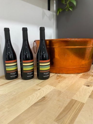 Detalle de vino en evento privado